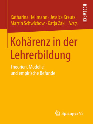 cover image of Kohärenz in der Lehrerbildung
